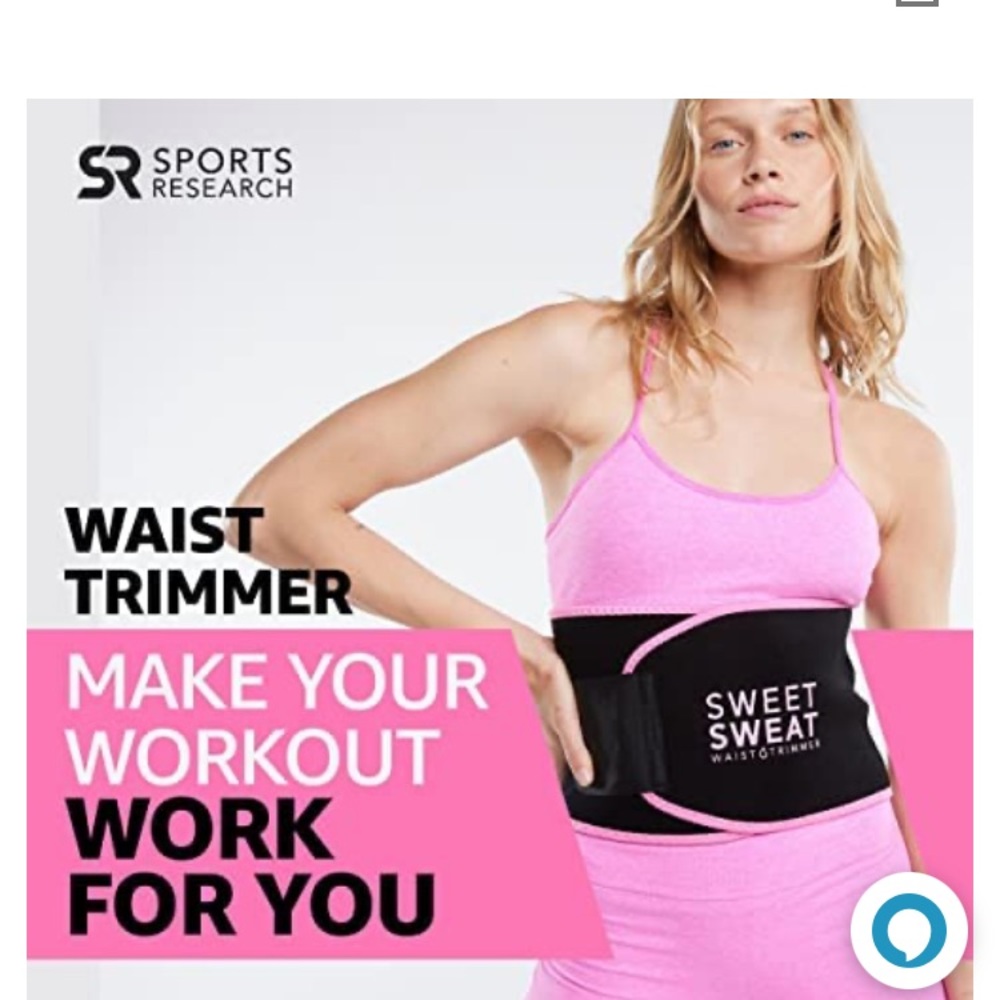 Sports Research - Sweet sweat waist trimmer for Men & Women